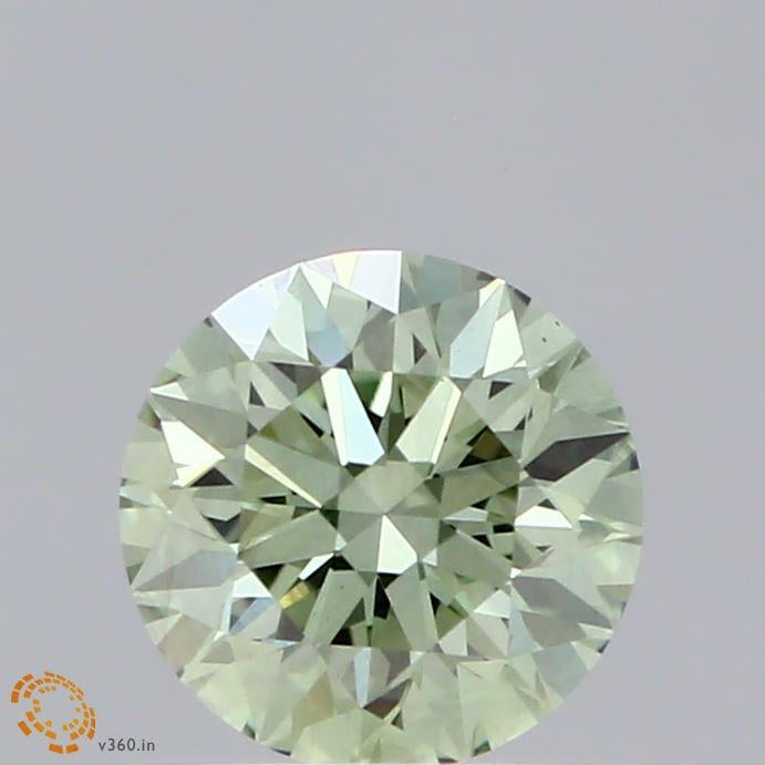0.68 Ct. Fancy Intense Pink Round Lab Grown Diamond