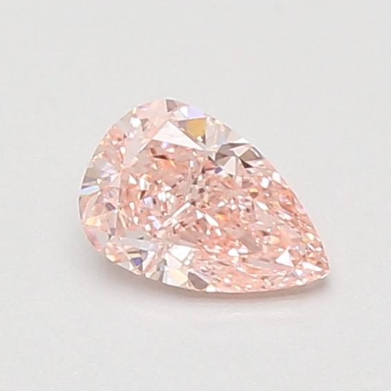 0.56 Ct. Fancy Vivid Pink Pear Lab Grown Diamond