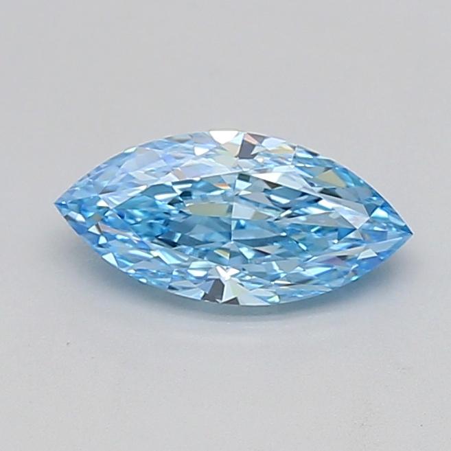 1.01 Ct. Fancy Vivid  Blue Marquise Lab Grown Diamond