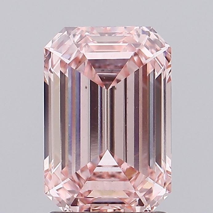 1.96 Ct. Fancy Intense Pink Emerald Lab Grown Diamond