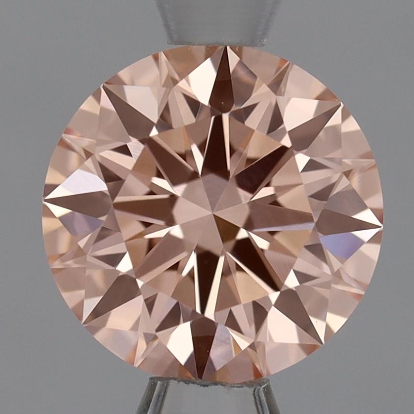 1.04 Ct. Fancy Intense Orange Round Lab Grown Diamond