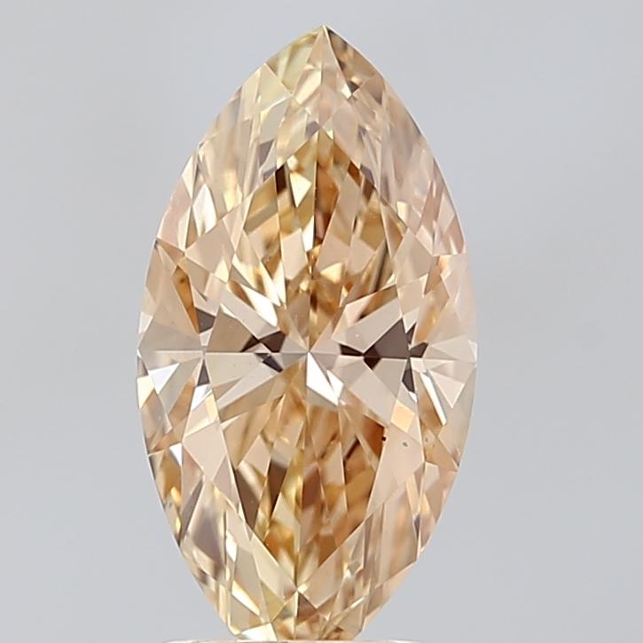 2.04 Ct. Fancy Intense Yellow Marquise Lab Grown Diamond