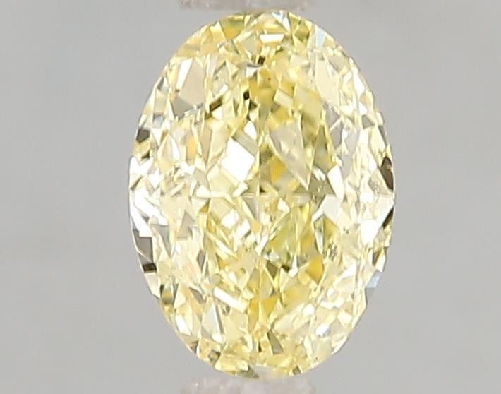 1.02 Ct. Fancy Intense Yellow Oval Lab Grown Diamond