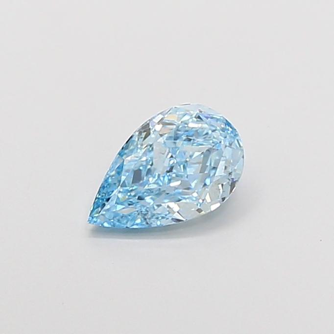 1.02 Ct. Fancy Vivid Blue Pear Lab Grown Diamond