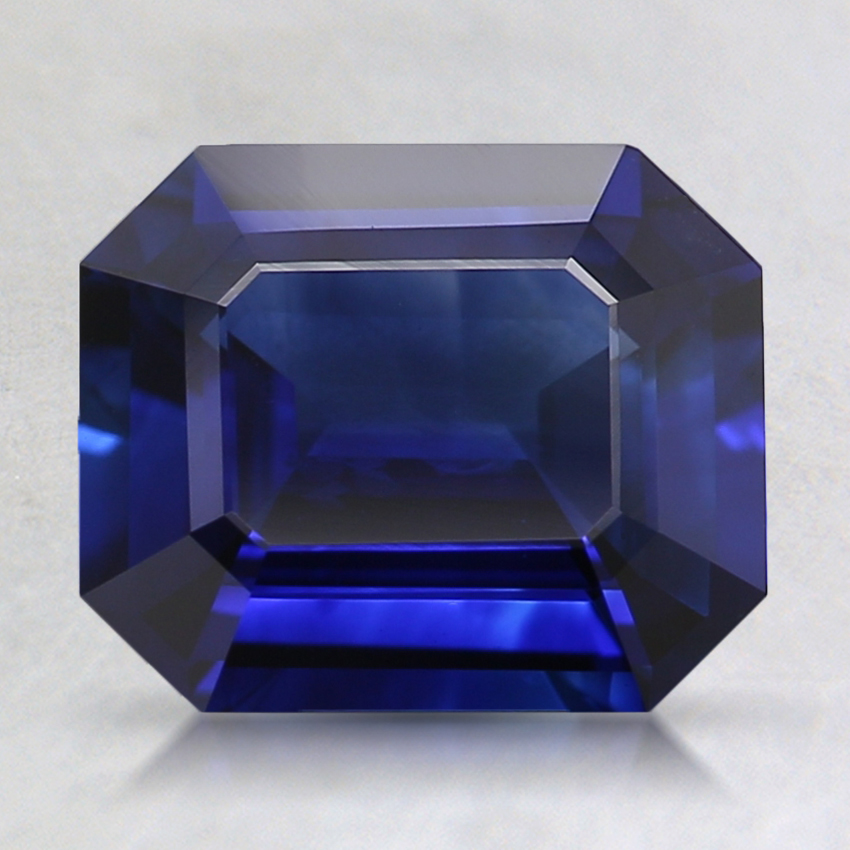 8.3x7.1mm Super Premium Blue Emerald Sapphire