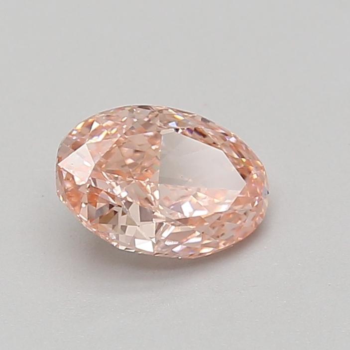 1.10 Ct. Fancy Vivid Pink Oval Lab Grown Diamond