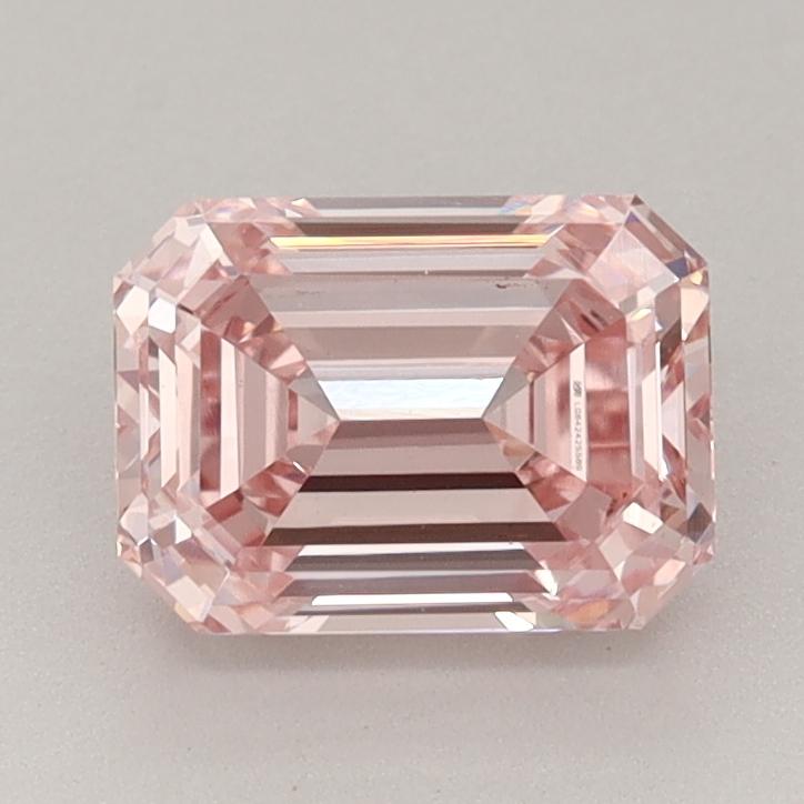 1.56 Ct. Fancy Intense  Pink Emerald Lab Grown Diamond