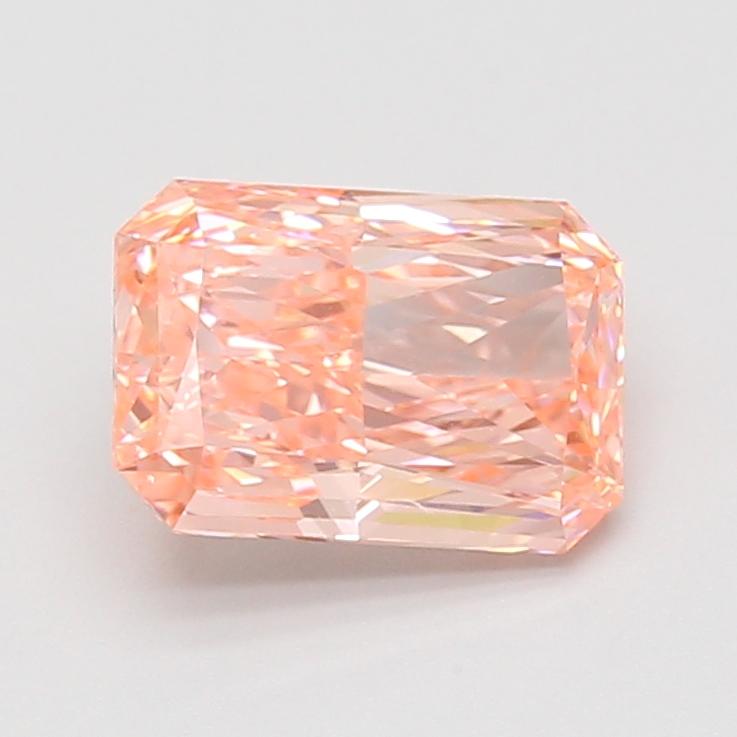 2.09 Ct. Fancy Vivid Pink Radiant Lab Grown Diamond