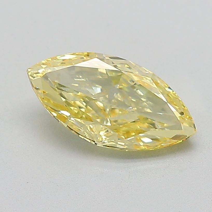 1.57 Ct. Fancy Yellow Marquise Lab Grown Diamond