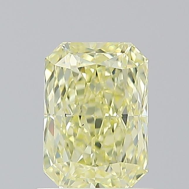1.00 Ct. Fancy Light  Yellow Radiant Diamond