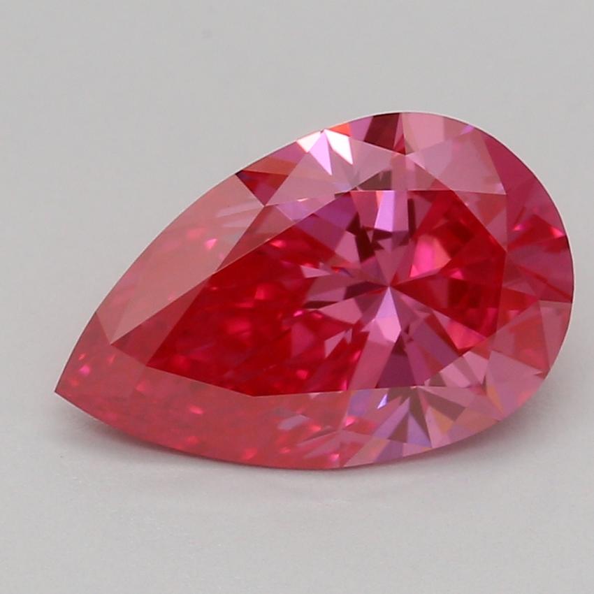 1.05 Ct. Fancy Vivid Pink Pear Lab Grown Diamond