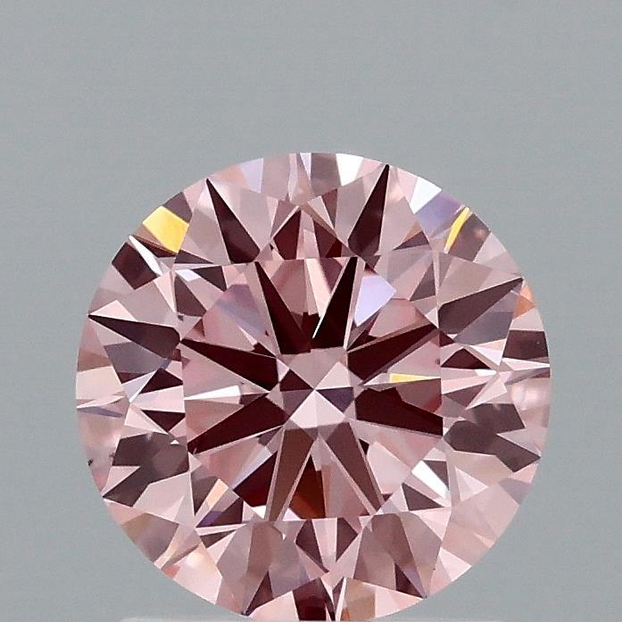 1.44 Ct. Fancy Vivid Pink Round Lab Grown Diamond