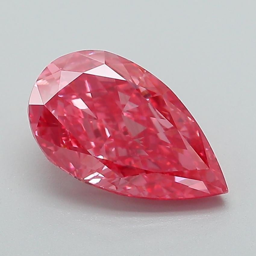 1.81 Ct. Fancy Vivid Pink Pear Lab Grown Diamond