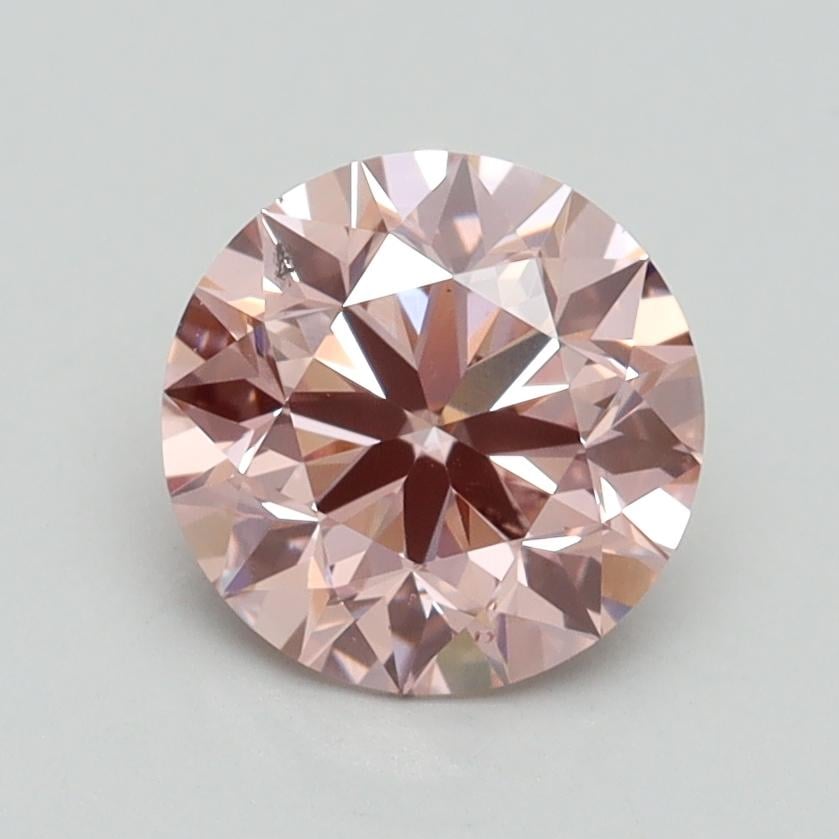 1.50 Ct. Fancy Intense Pink Round Lab Grown Diamond