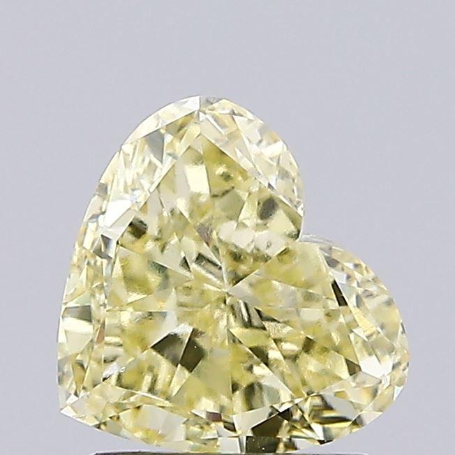 1.73 Ct. Fancy  Yellow Heart Lab Grown Diamond