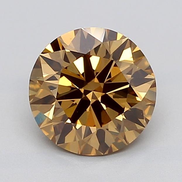 2.07 Ct. Fancy  Brown Round Lab Grown Diamond