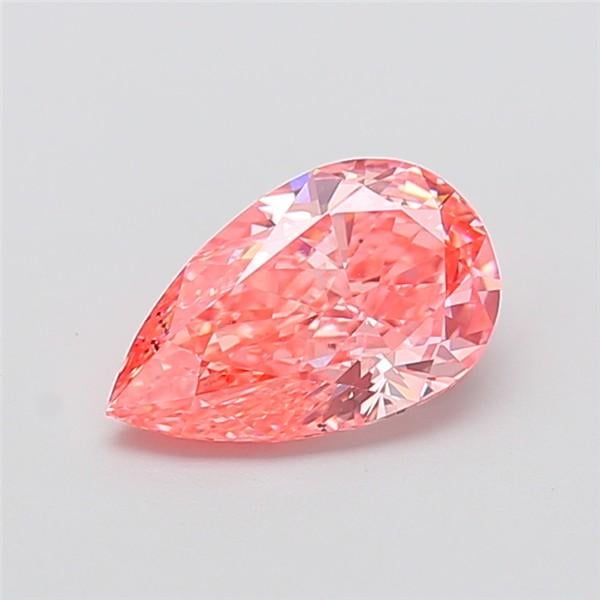2.03 Ct. Fancy Vivid Pink Pear Lab Grown Diamond