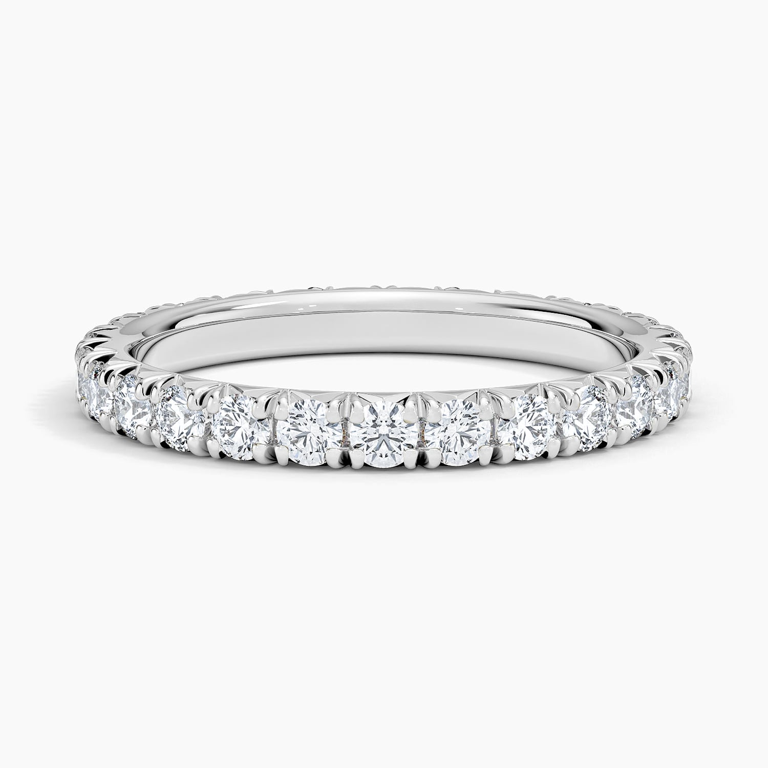 Rose gold diamond engagement ring with surprise diamond details