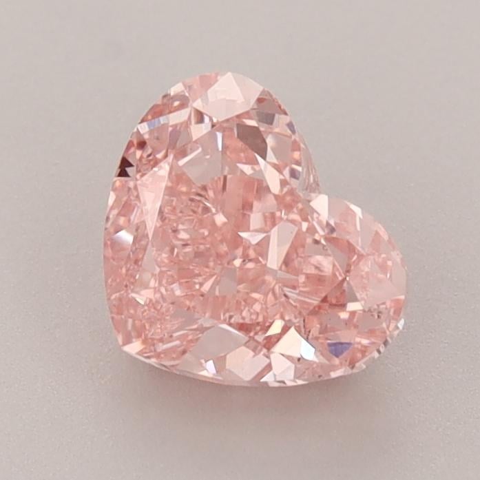 1.24 Ct. Fancy Vivid  Pink Heart Lab Grown Diamond