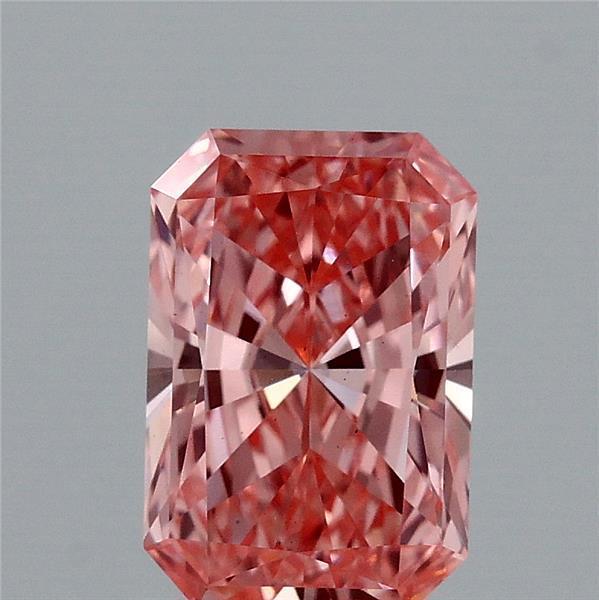 1.43 Ct. Fancy Vivid Pink Radiant Lab Grown Diamond
