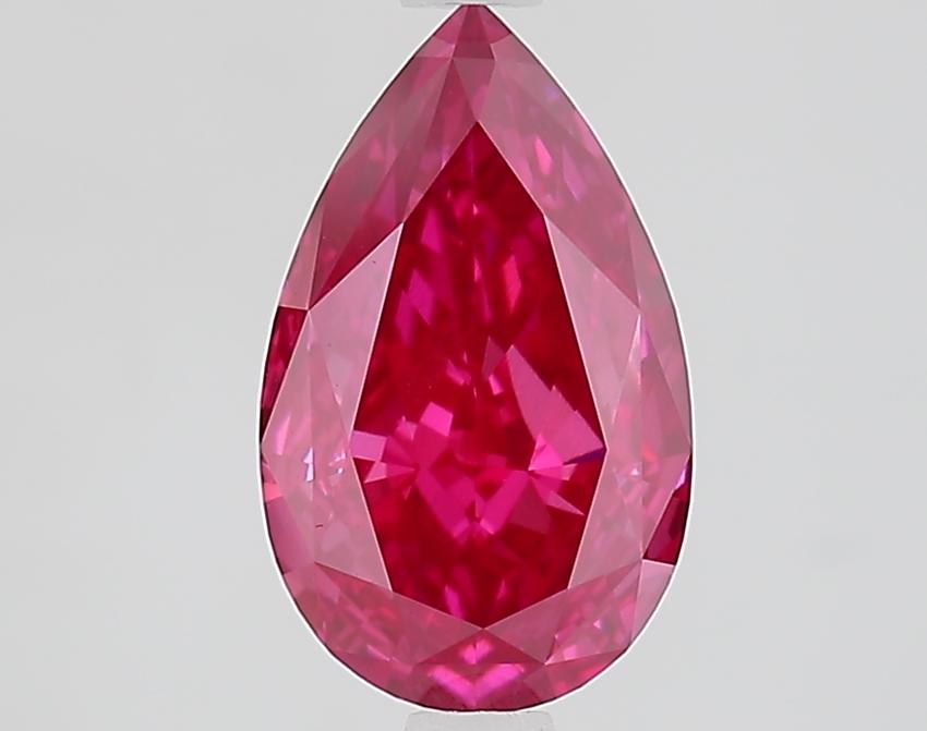 1.79 Ct. Fancy Vivid Pink Pear Lab Grown Diamond