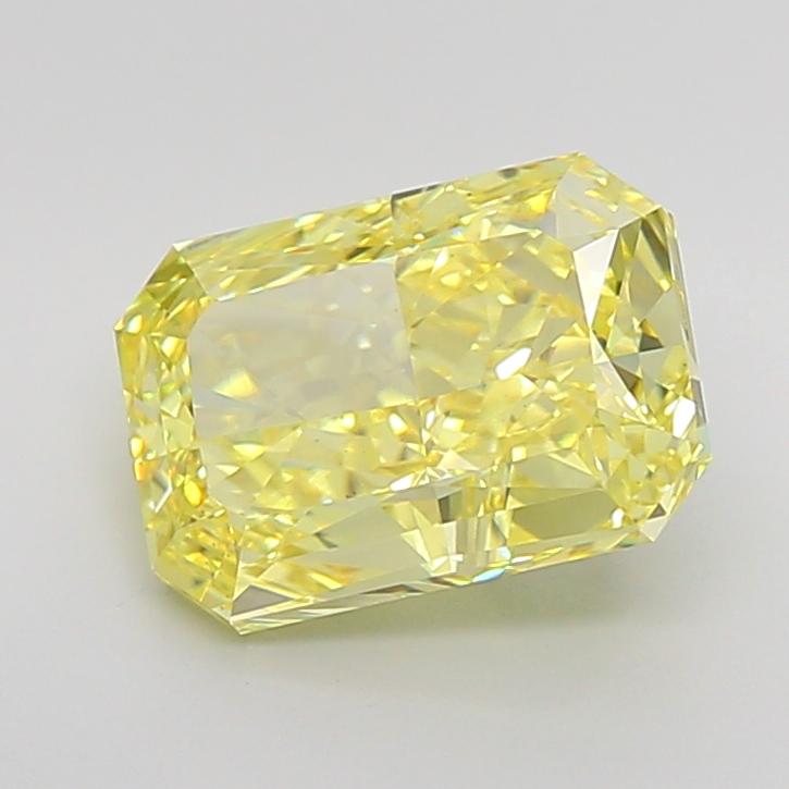 5.05 Ct. Fancy Intense Yellow Radiant Lab Grown Diamond