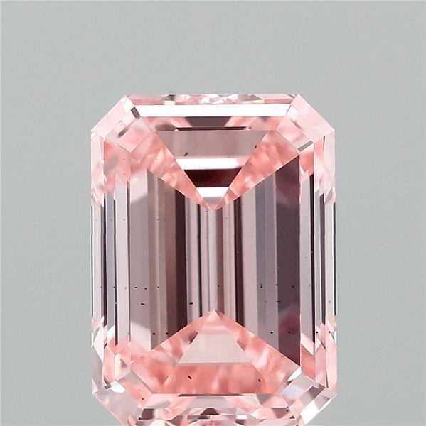 2.00 Ct. Fancy Intense Pink Emerald Lab Grown Diamond