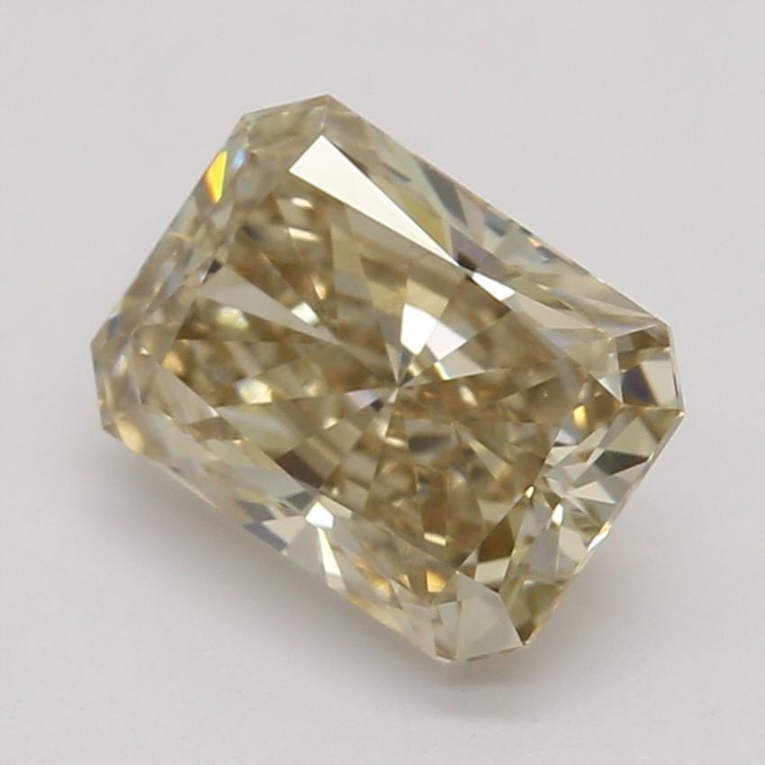 1.02 Ct. Fancy Yellowish Brown Radiant Diamond
