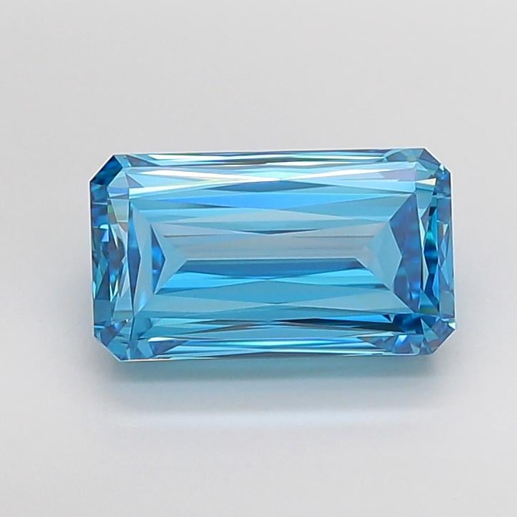 5.65 Ct. Fancy Vivid Radiant Lab Grown Diamond
