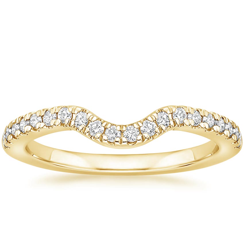 Rose gold diamond engagement ring with surprise diamond details