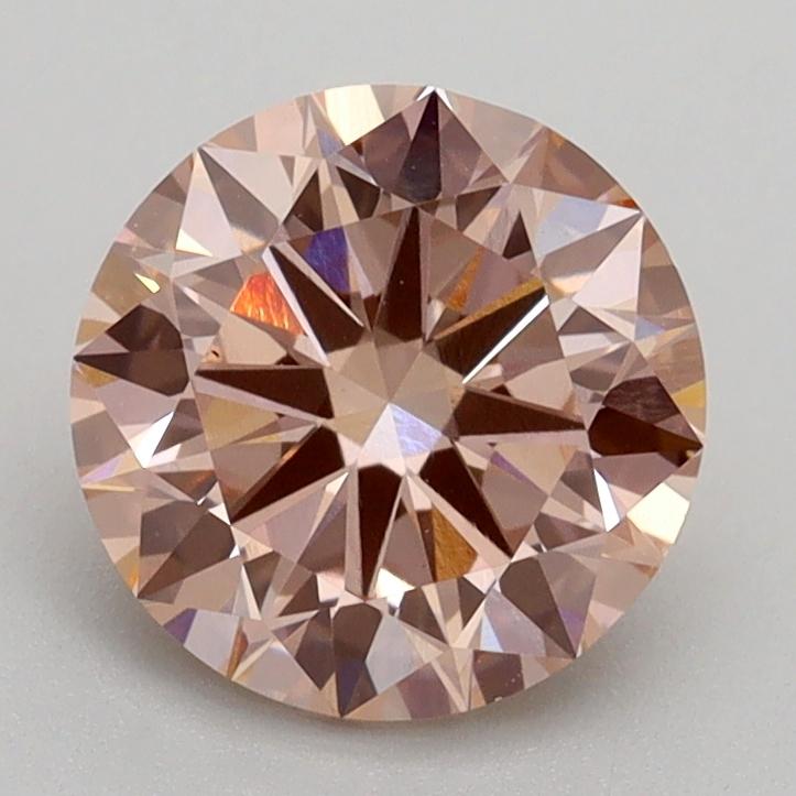 1.81 Ct. Fancy Intense Pink Round Lab Grown Diamond