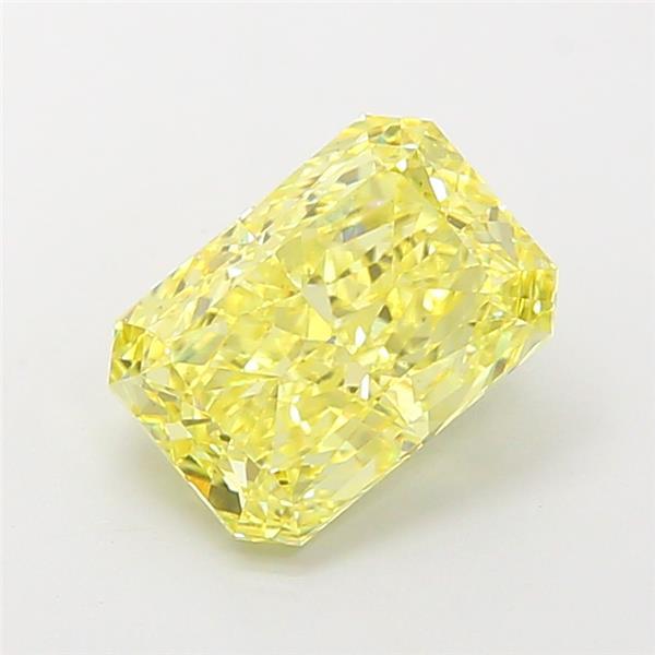 2.17 Ct. Fancy Intense Yellow Radiant Lab Grown Diamond