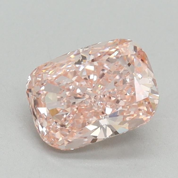 1.17 Ct. Fancy Vivid Pink Cushion Lab Grown Diamond