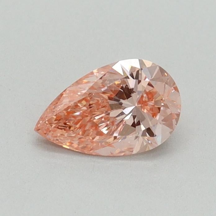 0.40 Ct. Fancy Vivid Pink Pear Lab Grown Diamond