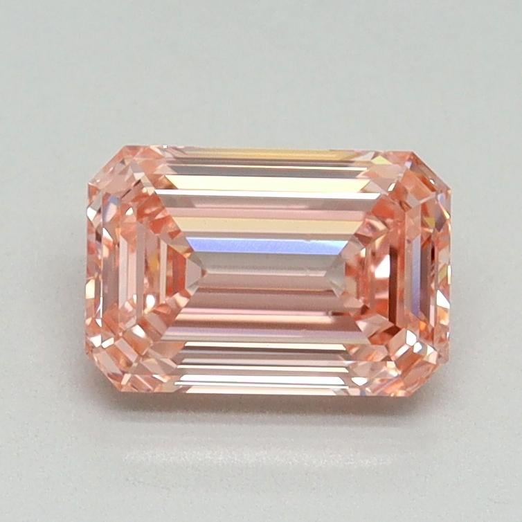 1.10 Ct. Fancy Intense Pink Emerald Lab Grown Diamond
