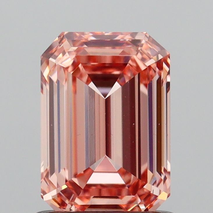 1.10 Ct. Fancy Intense  Pink Emerald Lab Grown Diamond