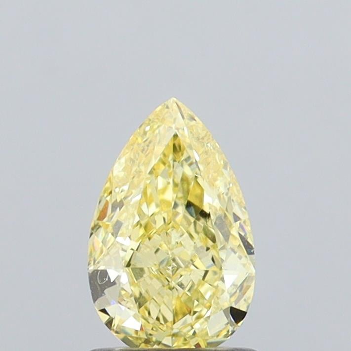 1.00 Ct. Fancy Yellow Pear Lab Grown Diamond