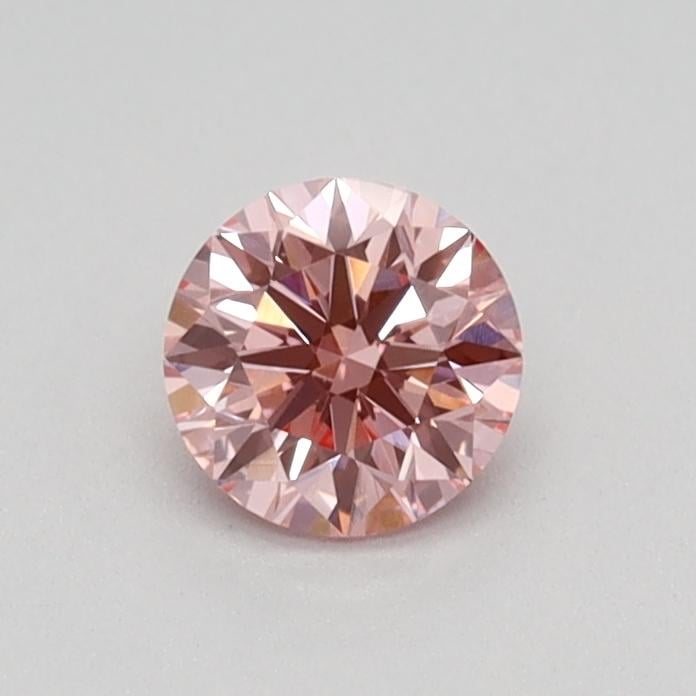 0.33 Ct. Fancy Intense Purple Pink Round Lab Grown Diamond
