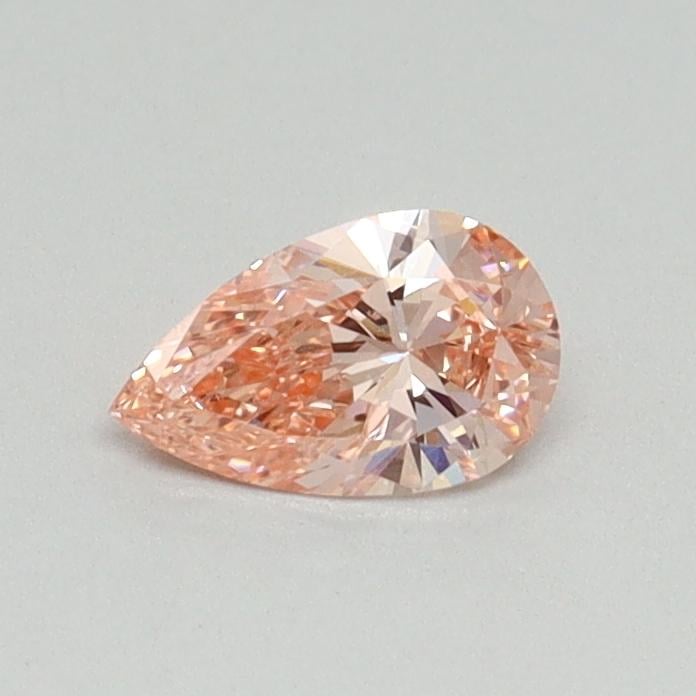 0.30 Ct. Fancy Vivid Pink Pear Lab Grown Diamond