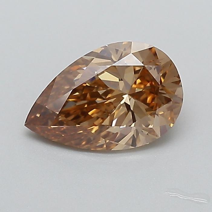 1.06 Ct. Fancy Light  Brown Pear Lab Grown Diamond
