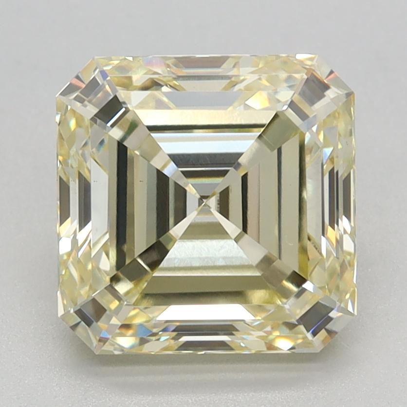 2.23 Ct. Fancy Yellow Asscher Lab Grown Diamond
