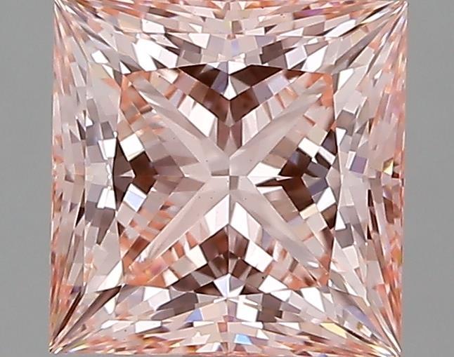 2.35 Ct. Fancy Vivid Pink Princess Lab Grown Diamond
