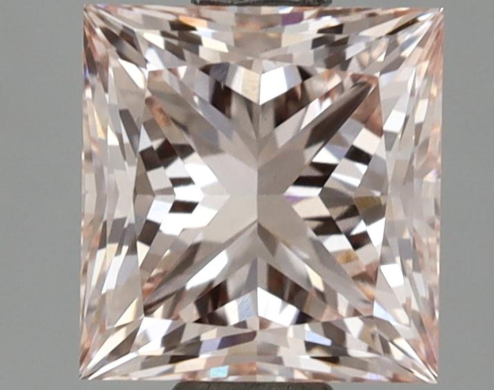 1.70 Ct. Fancy Light Pink Princess Lab Grown Diamond