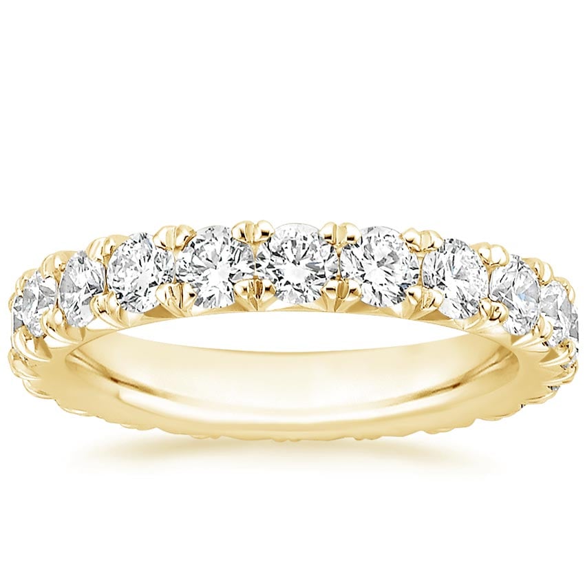 18K Yellow Gold Ellora Eternity Diamond Ring (1 3/4 ct. tw.), large top view