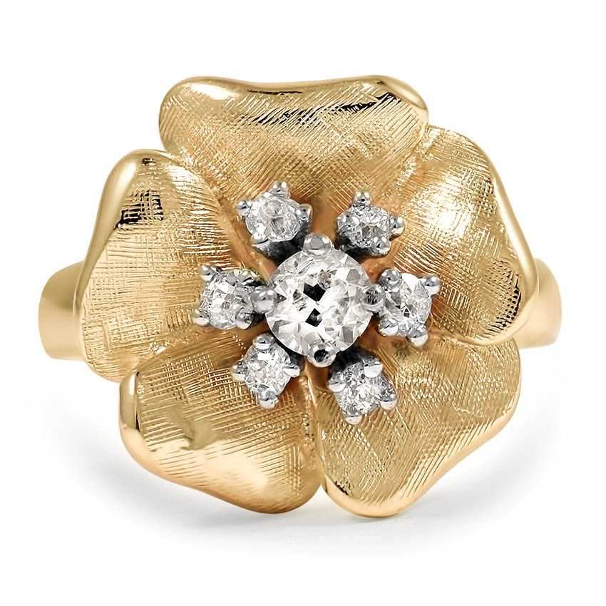 Retro Diamond Vintage Ring