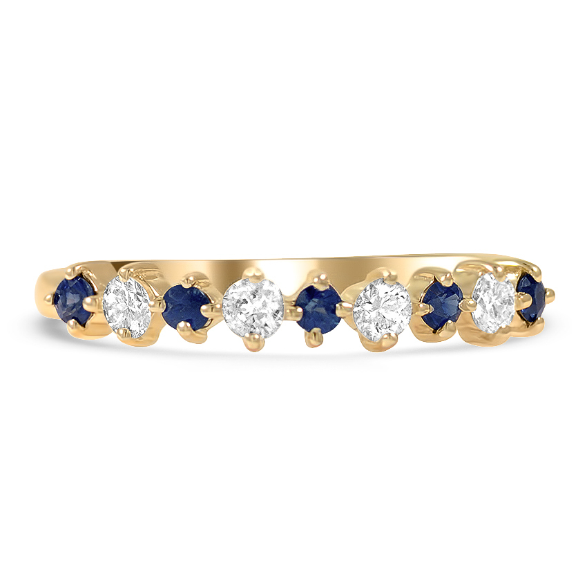 Modern Sapphire Vintage Ring