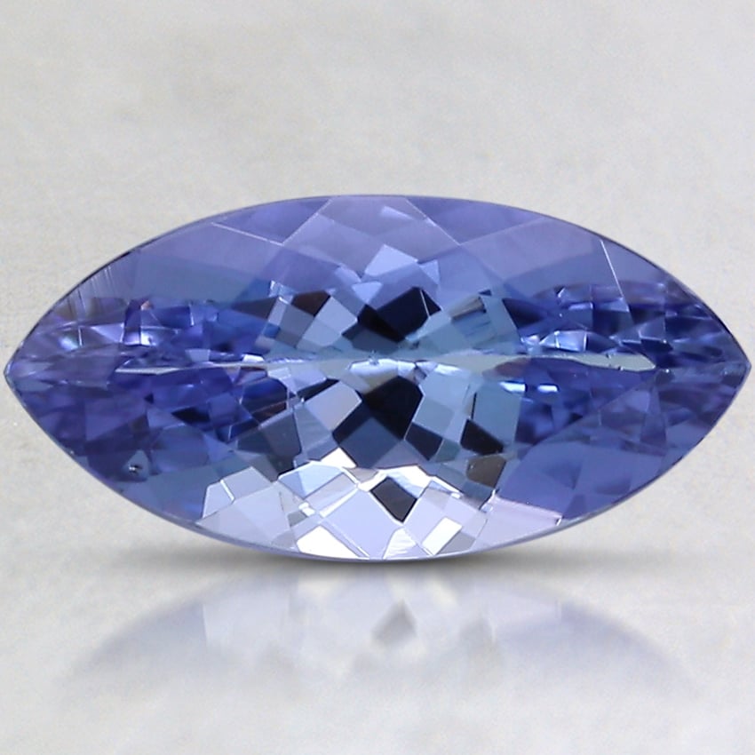 13.8x6.8mm Unheated Blue Marquise Tanzanite