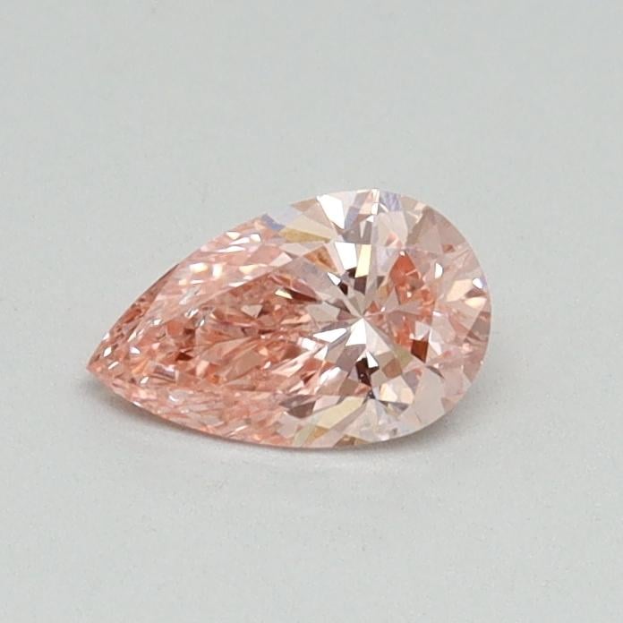 0.32 Ct. Fancy Vivid Pink Pear Lab Grown Diamond