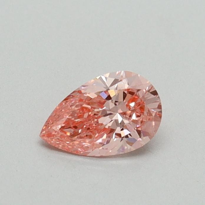 0.30 Ct. Fancy Vivid Pink Pear Lab Grown Diamond