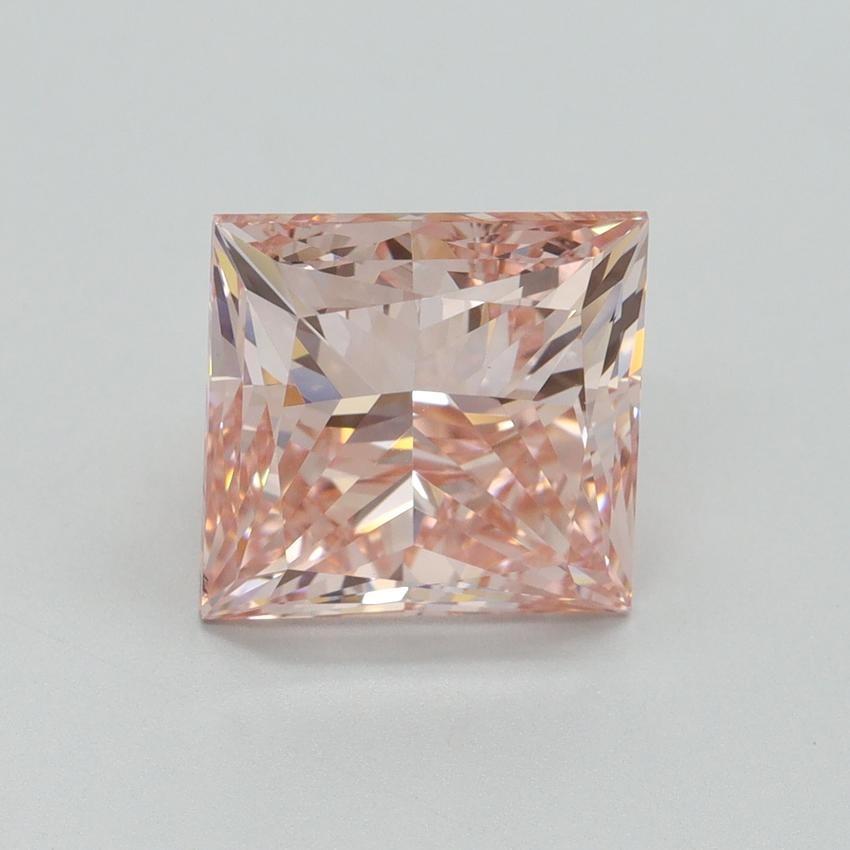 5.00 Ct. Fancy Intense Pink Princess Lab Grown Diamond